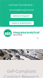 Mobile Screenshot of ianalytical.net