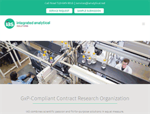 Tablet Screenshot of ianalytical.net